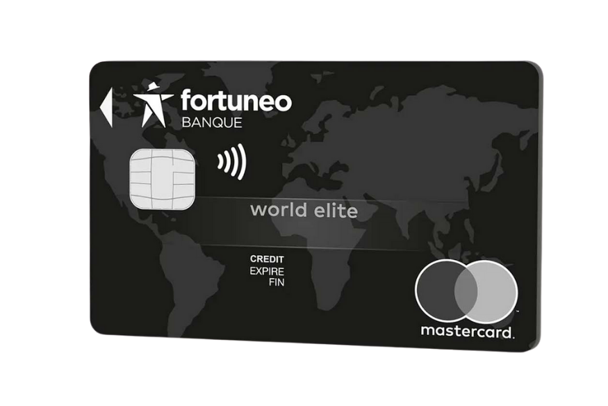 Vivez le luxe sans frais avec la carte World Elite Mastercard de Fortuneo